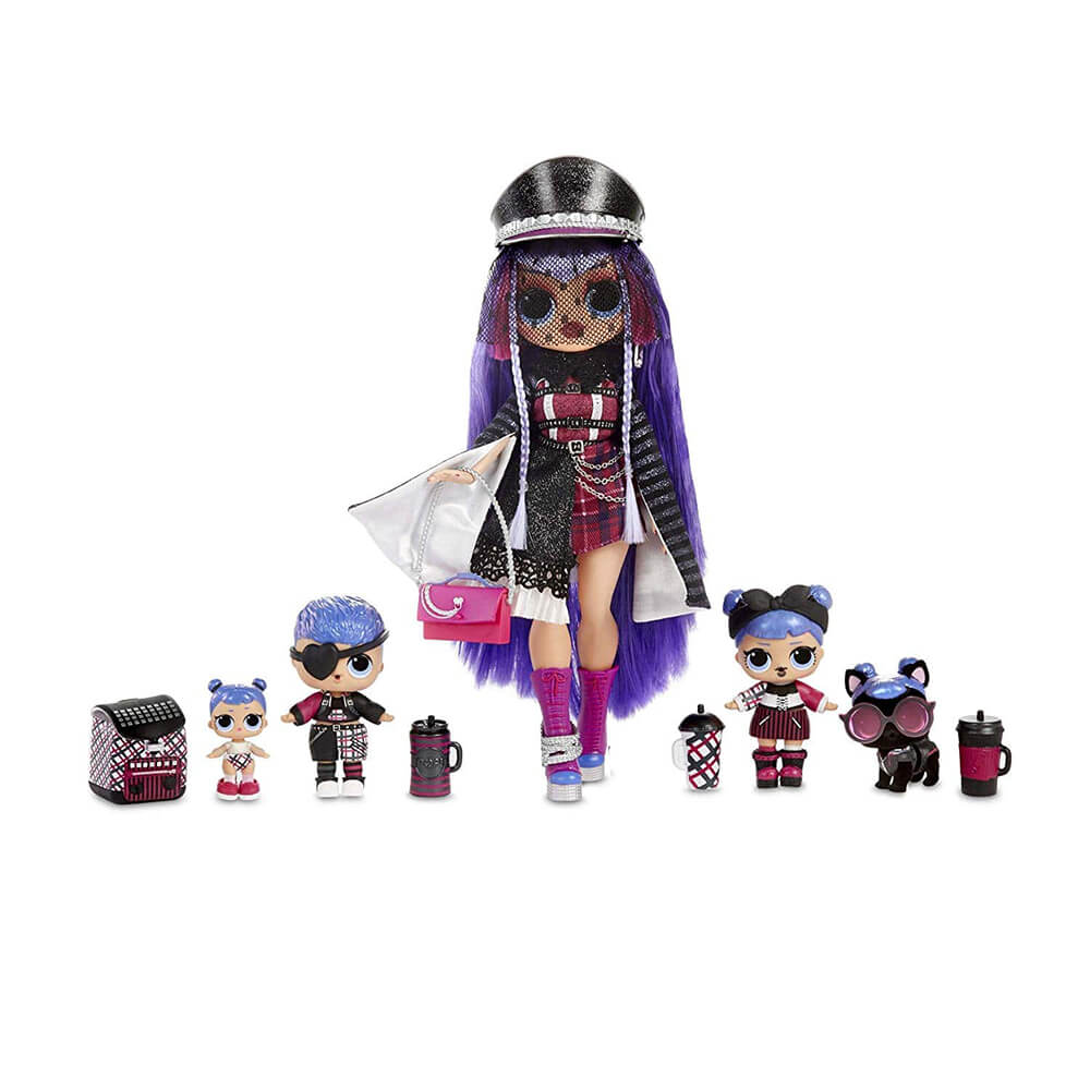 Кукла LOL Bigger Surprise Winter Disco (фиолетовый чемоданчик с OMG куклами) - 4